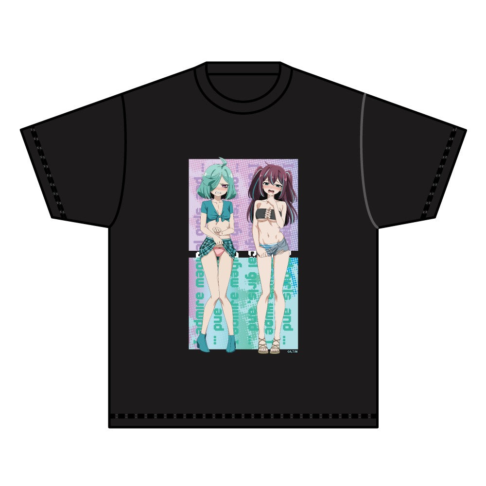魔法少女にあこがれて Tシャツ 真珠＆ネモ（嫌パン Ver.）