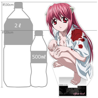 エルフェンリート 特大アクリルスタンド （にゅう／しゃがみ）