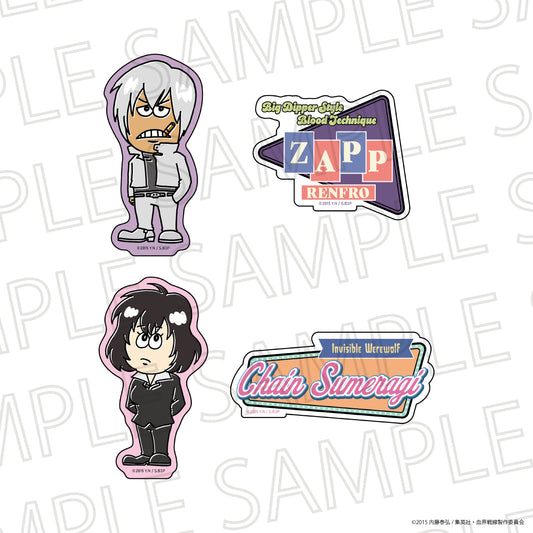 TV anime “Blood Blockade Battlefront] Sticker set C: Zap Renfro/Chain Emperor