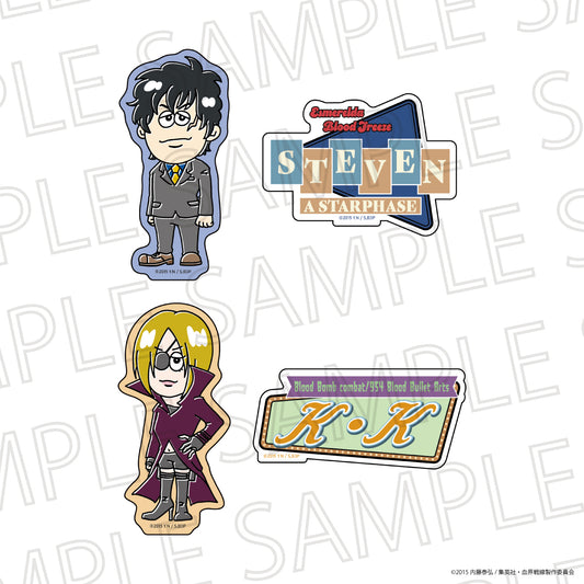 TV anime “Blood Blockade Battlefront” Sticker Set D: Stephen A. Starphase/K.K