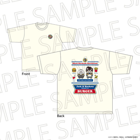 TV anime “Blood Blockade Battlefront” T-shirt (Don’t forget to don’t forget me)