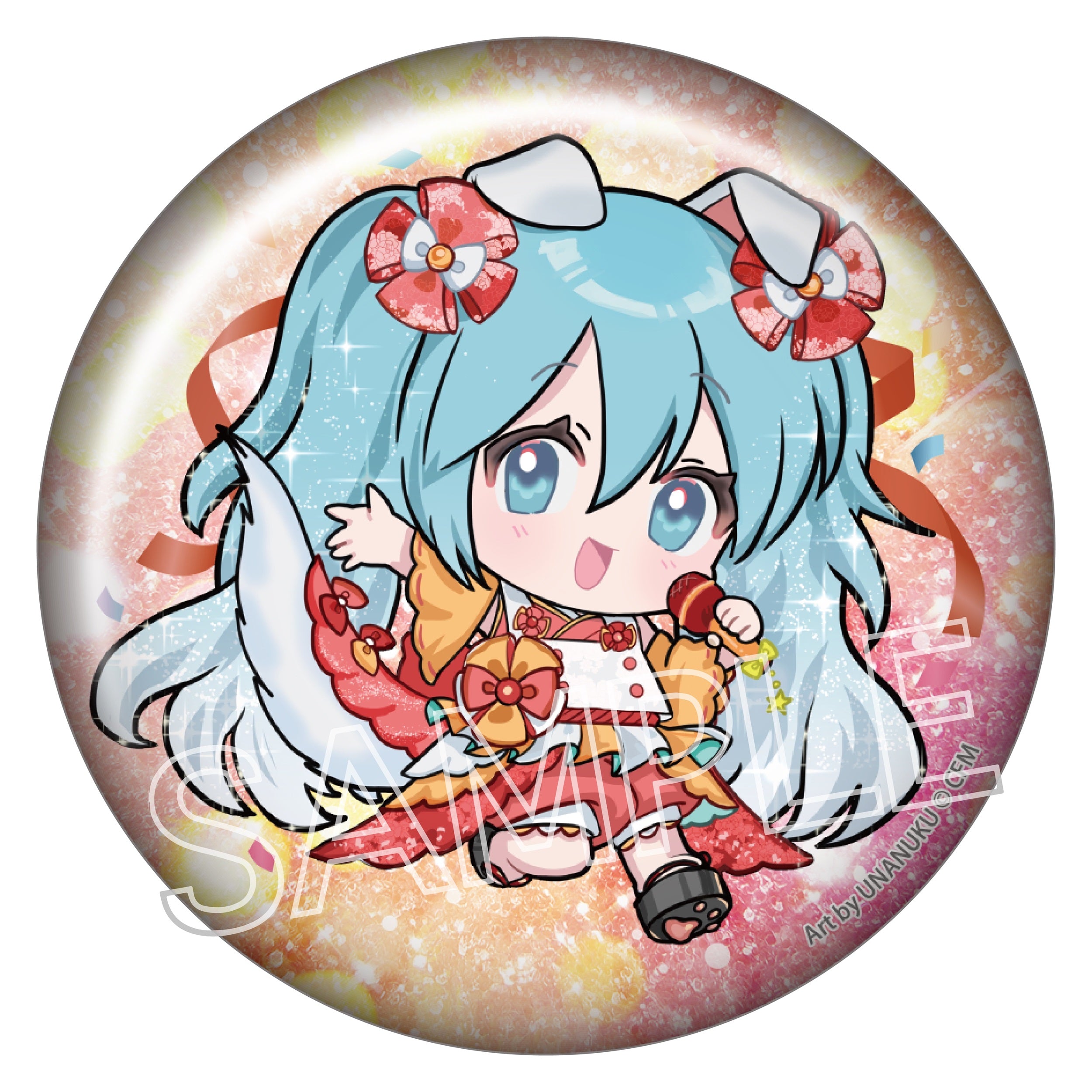 初音ミク あやかしステージ キラキラ缶バッジ 8個入BOX