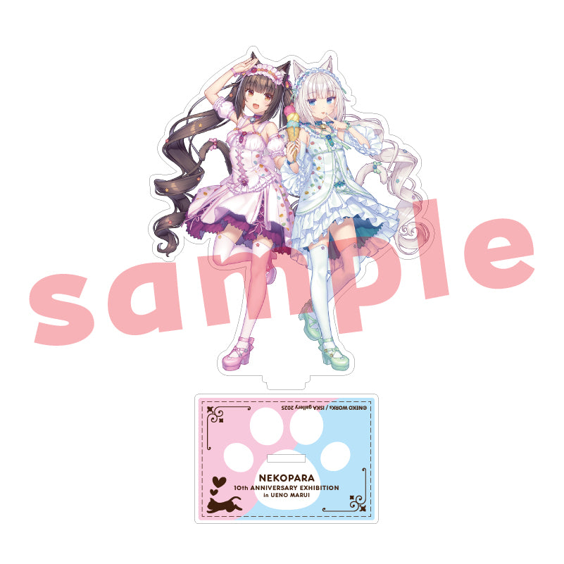 Ueno Marui Acrylic Stand에서 열린 Nekopara 10 주년 전시회