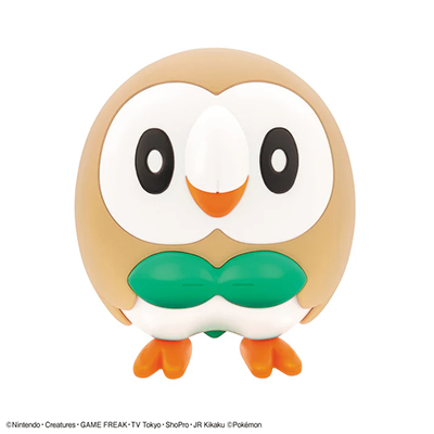 Pokemon Plamo Collection Quick!! 10 - Rowlet