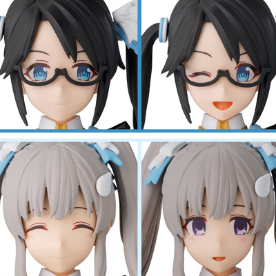 30MS / 30 Minutes Sisters Optional Hairstyle & Face Parts Set (Yuka Mimine/Kiriko Yutani)