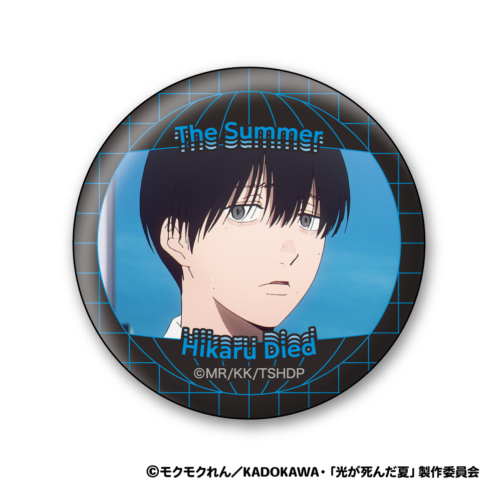TV Anime "The Summer of Light Dead" Wall Texture Can Badge Collection 8 Pieces Box
