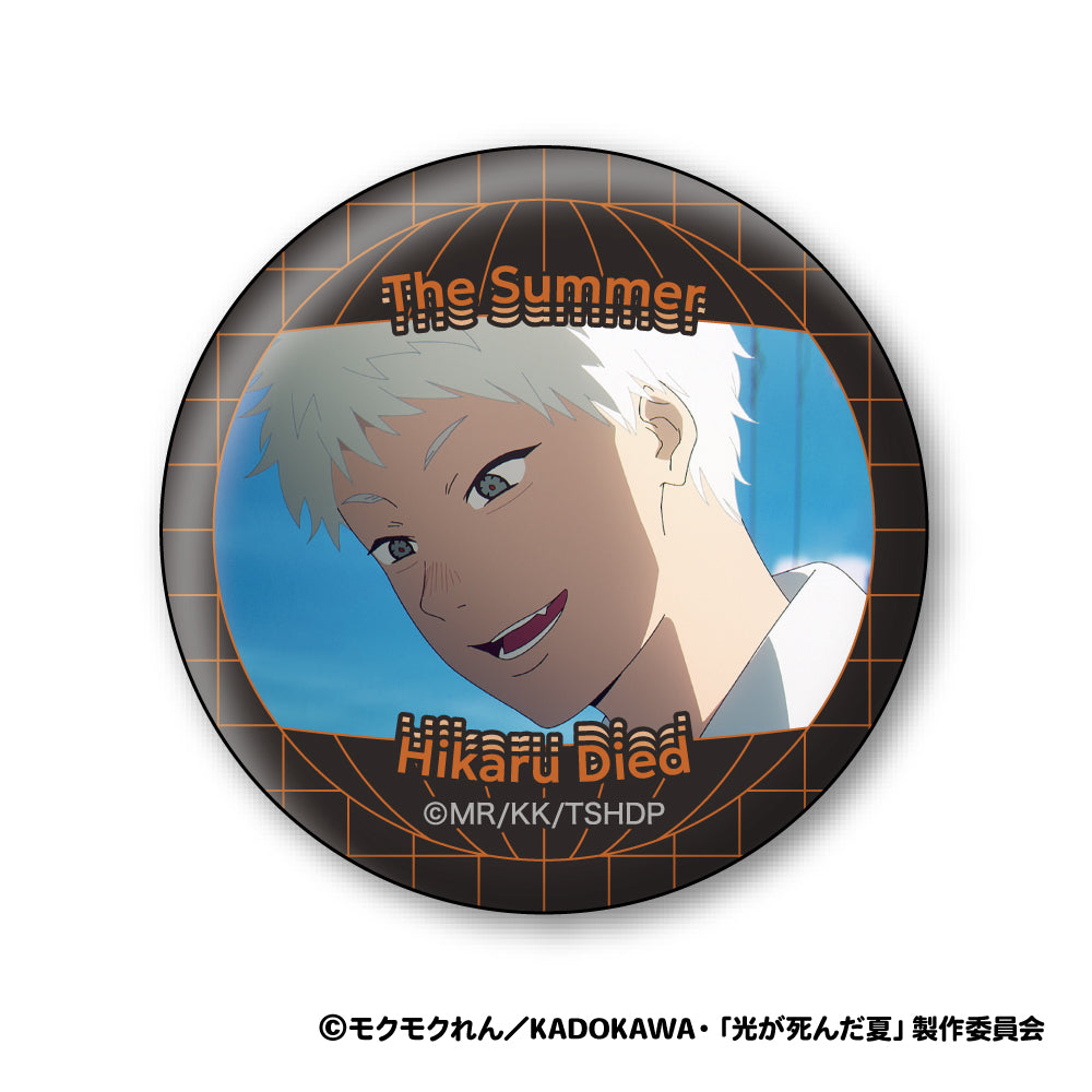 TV Anime "The Summer of Light Dead" Wall Texture Can Badge Collection 8 Pieces Box