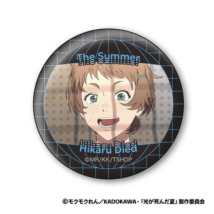 TV Anime "The Summer of Light Dead" Wall Texture Can Badge Collection 8 Pieces Box