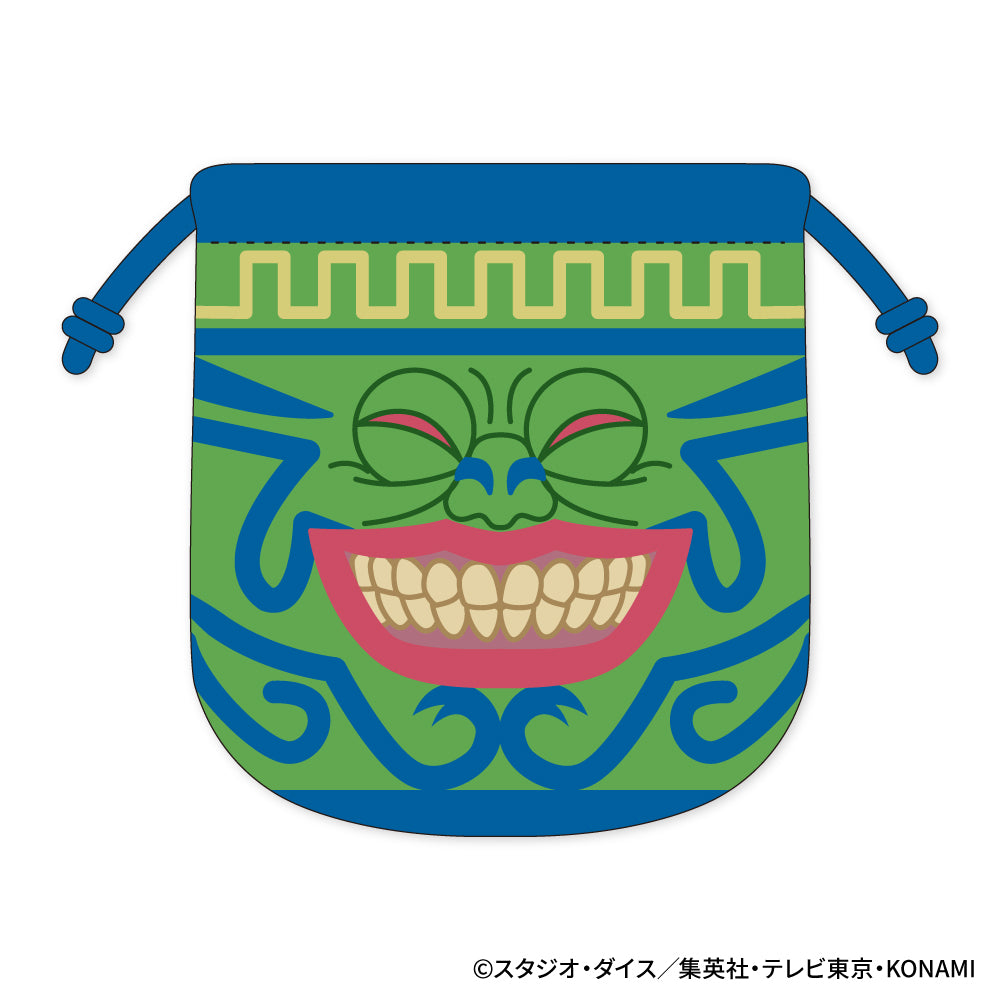遊☆戯☆王デュエルモンスターズ モフモフ巾着 C：強欲な壺