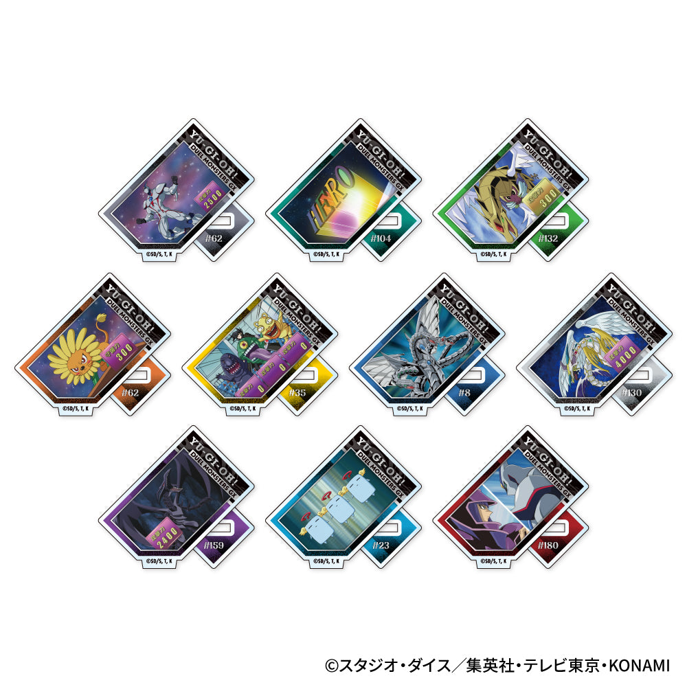 Play☆Play☆King Duel Monsters GX Mini Acrylic Stand 10 Pieces Box