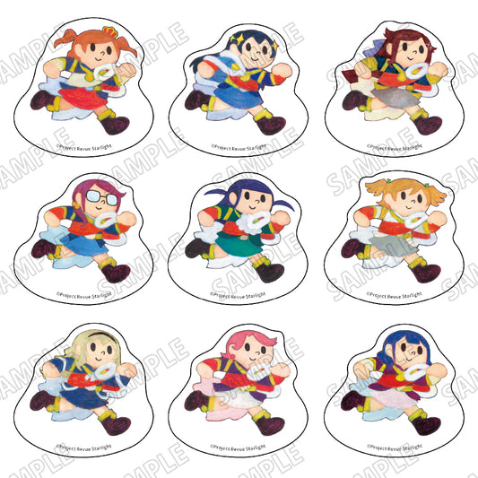 little girl☆Revue Starlight Yura Yura Yura Acrylic Block Collection 9 pieces in a box