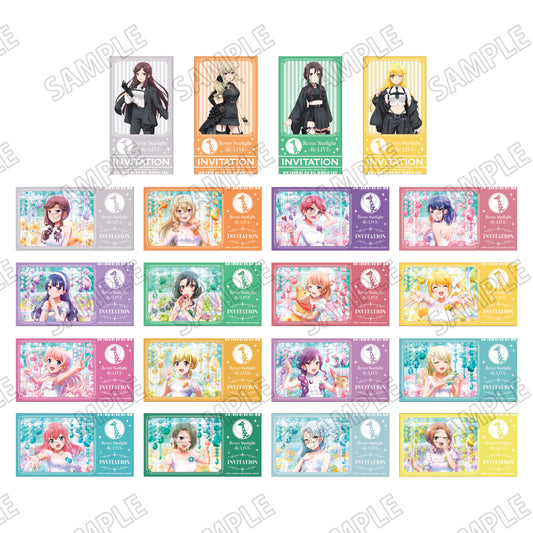 少女☆歌劇 レヴュースタァライト -Re LIVE- チケット風カードコレクション vol.2 10個入BOX