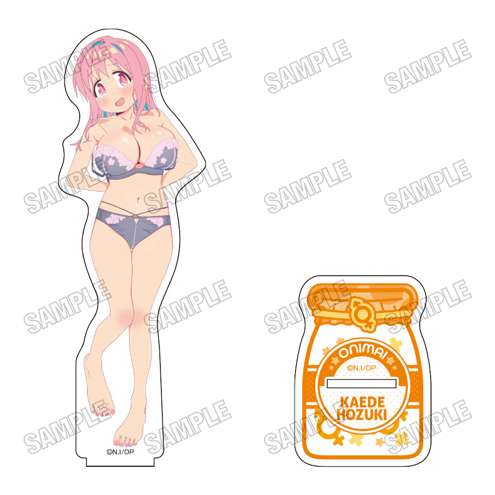 Onimai: I'm Now Your Sister! Original BIG acrylic stand [After-bath Ver.] ③ Kaede Hozuki