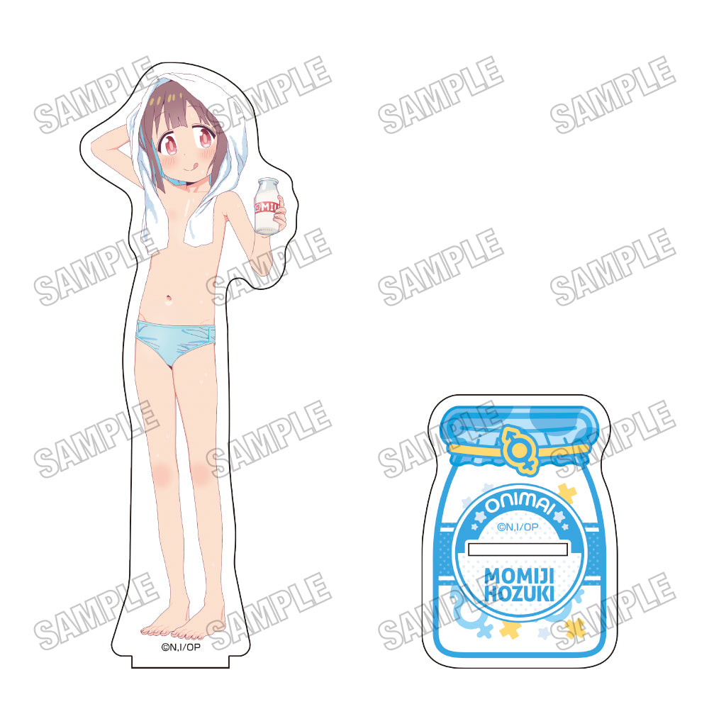 Onimai: I'm Now Your Sister! Original BIG acrylic stand [After-bath Ver.] ④Hozuki Momiji
