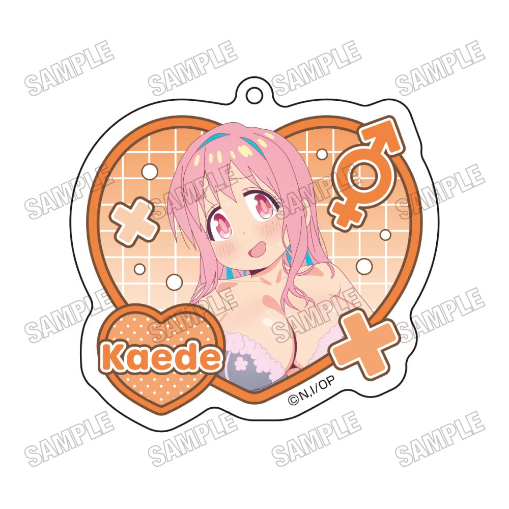 Onimai: I'm Now Your Sister! Newly drawn acrylic key chain [After-bath Ver.] ③ Kaede Hozuki