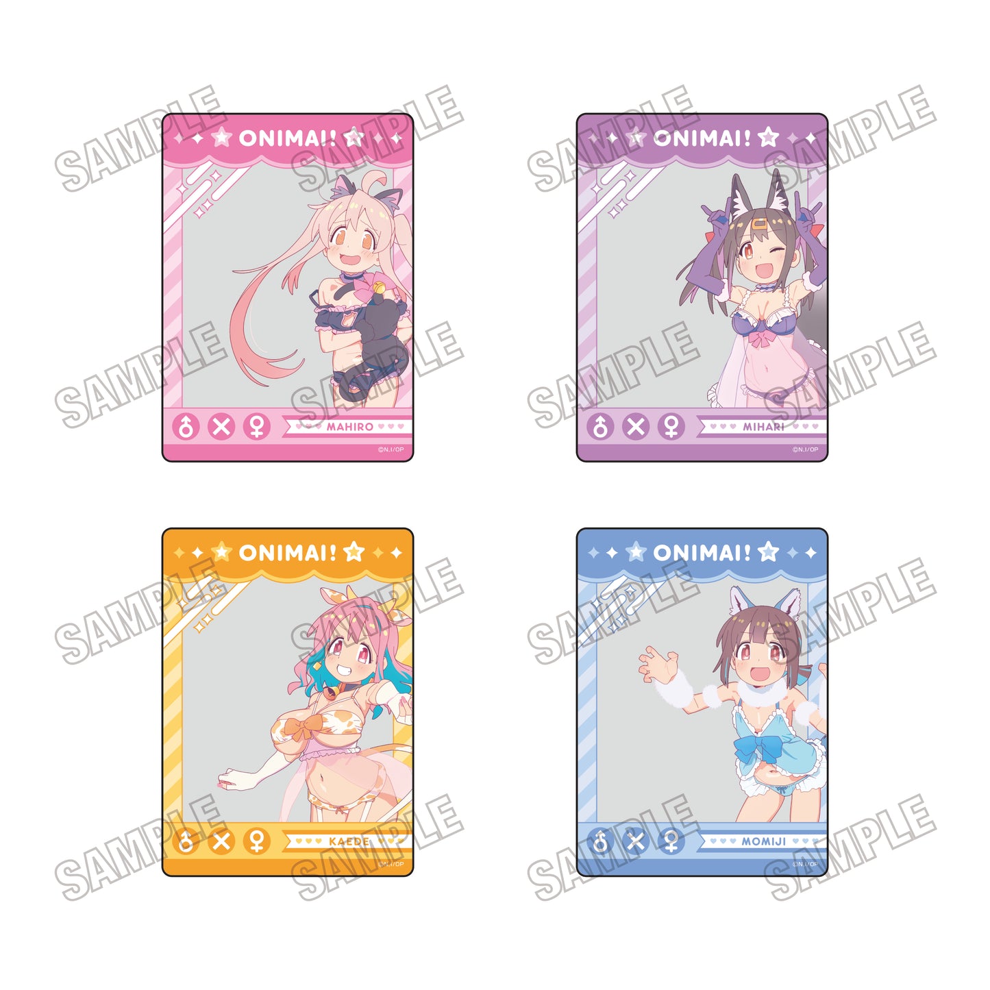 Onimai: I'm Now Your Sister! Newly drawn clear card set B