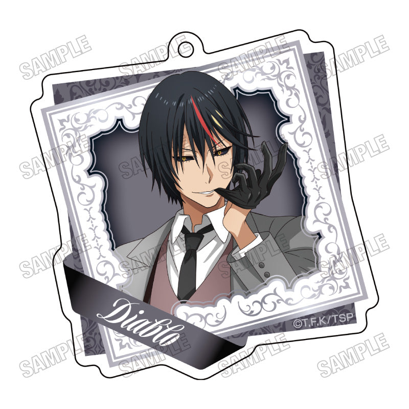 Movie version That Time I Got Reincarnated as a Slime Tears of the Blue Sea Original Illustration Acrylic Key Chain ⑤DAbbyB