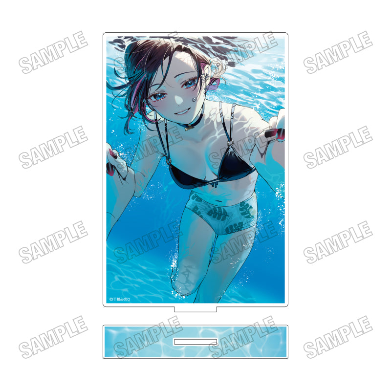 Minori Chikusa Acrylic Art Stand [Underwater ver.] ② Shirayuki Koi