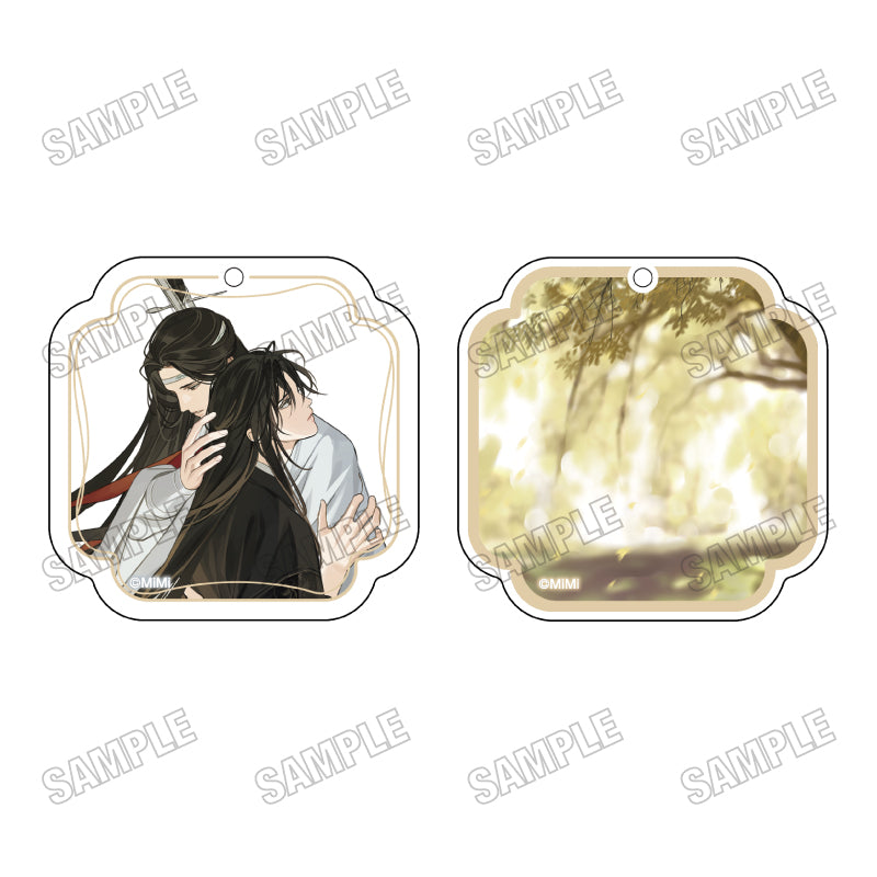 大河奇幻广播剧《魔道祖师” 新绘制的幻灯片亚克力钥匙扣 [Shijishikei Ver.] ③秋季