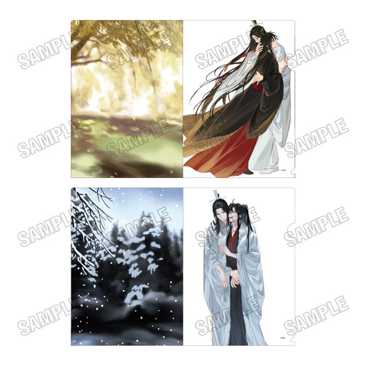大河奇幻广播剧《魔道祖师” 新绘制的透明文件夹套装【世纪四京Ver.】②秋冬