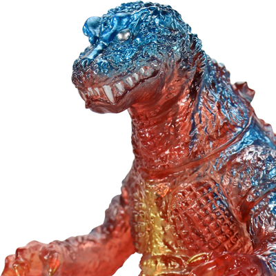 CCP Middle Size Series Godzilla EX [Vol.5] Godzilla (2001) Retro Red Clear Ver.