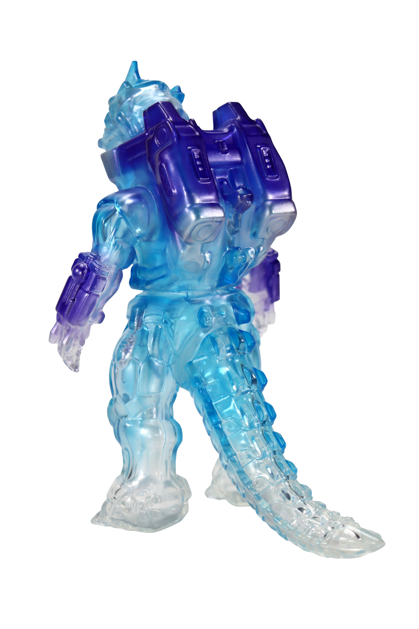 CCP Middle Size Series Godzilla EX [Vol.5] Mecha Godzilla (2002) Clear Blue Ver.