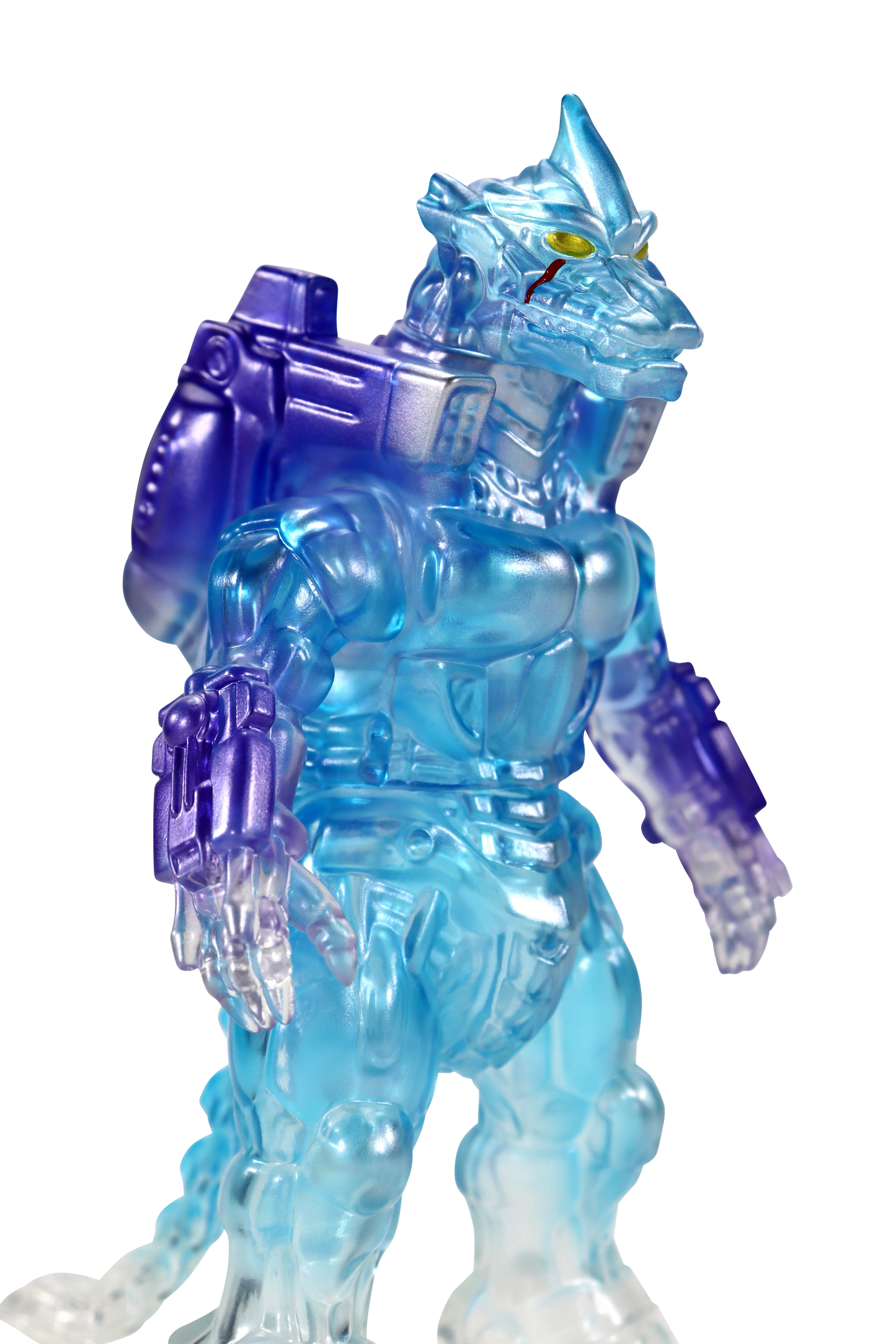 CCP Middle Size Series Godzilla EX [Vol.5] Mecha Godzilla (2002) Clear Blue Ver.