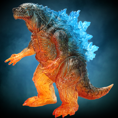 GODZILLA (animated movie) Godzilla・Filius heat ray radiation image Ver.