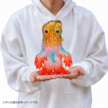 BIGレトロソフビシリーズ ゴジラ対ヘドラ ヘドラ サイケデリッククリア Ver.