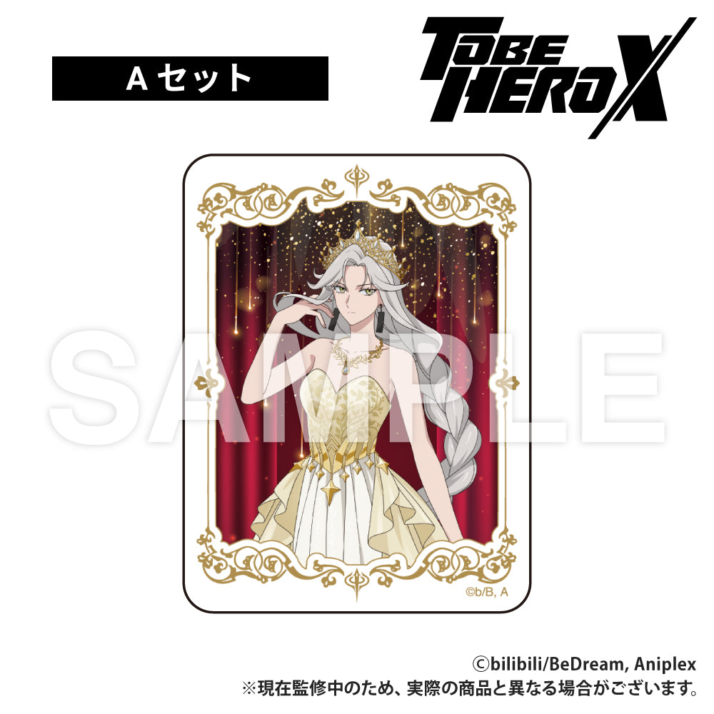 アニメ「TO BE HERO X」 ステッカー5枚セット A 舞踏会風描き下ろし Ver.