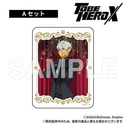 アニメ「TO BE HERO X」 ステッカー5枚セット A 舞踏会風描き下ろし Ver.