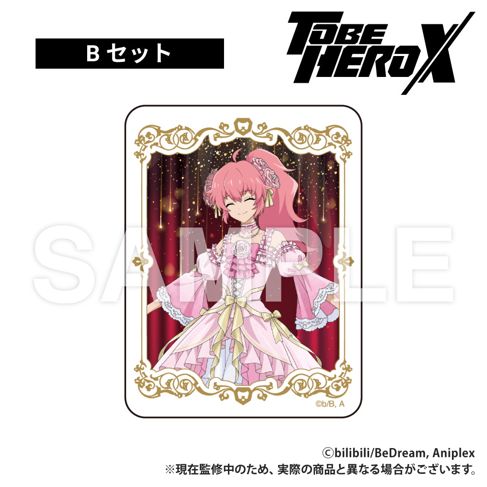 アニメ「TO BE HERO X」 ステッカー5枚セット B 舞踏会風描き下ろし Ver.