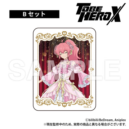 アニメ「TO BE HERO X」 ステッカー5枚セット B 舞踏会風描き下ろし Ver.