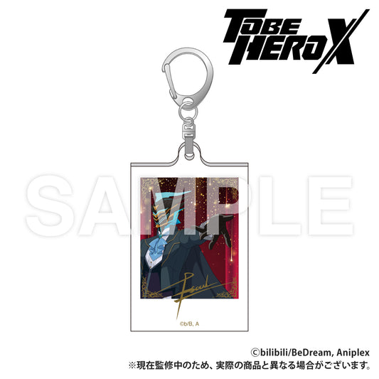 アニメ「TO BE HERO X」 ダイカットアクリルキーホルダー 魂電 舞踏会風描き下ろし Ver.