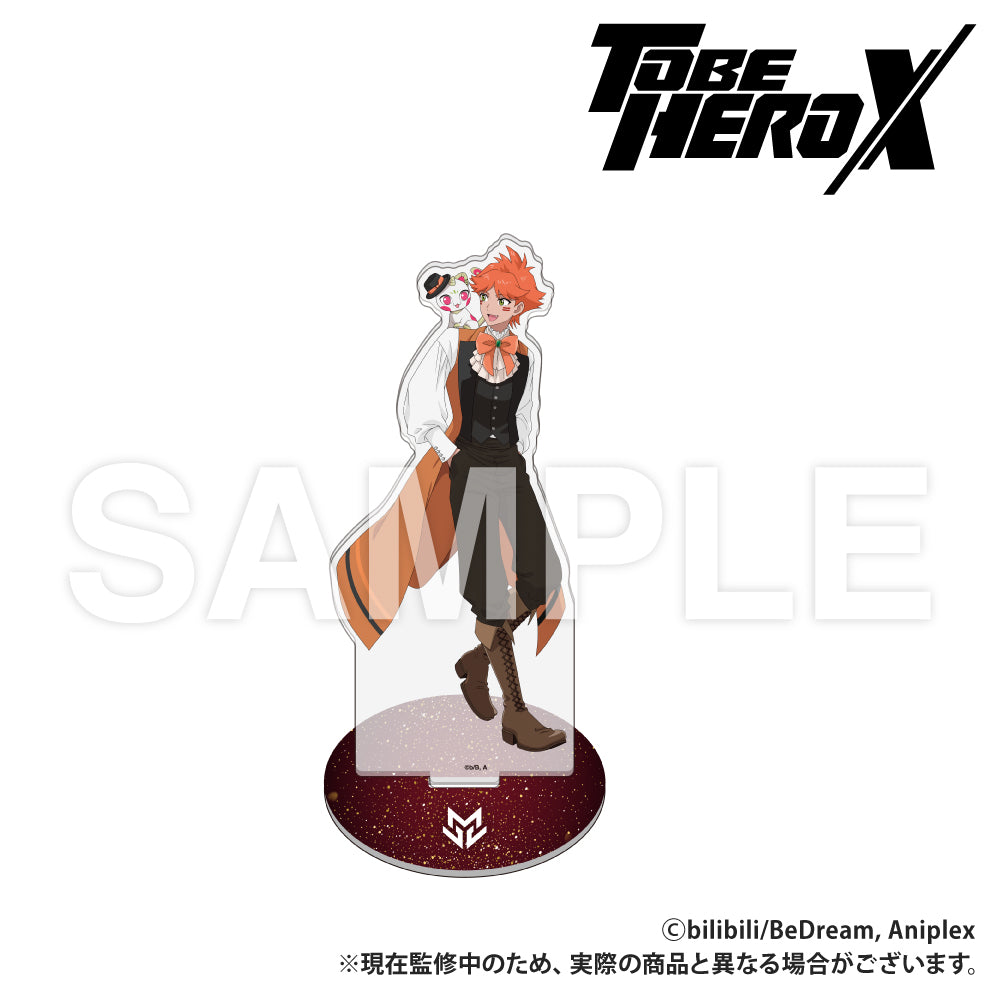 アニメ「TO BE HERO X」 アクリルスタンド リトルジョニー&ビッグジョニー 舞踏会風描き下ろし Ver.
