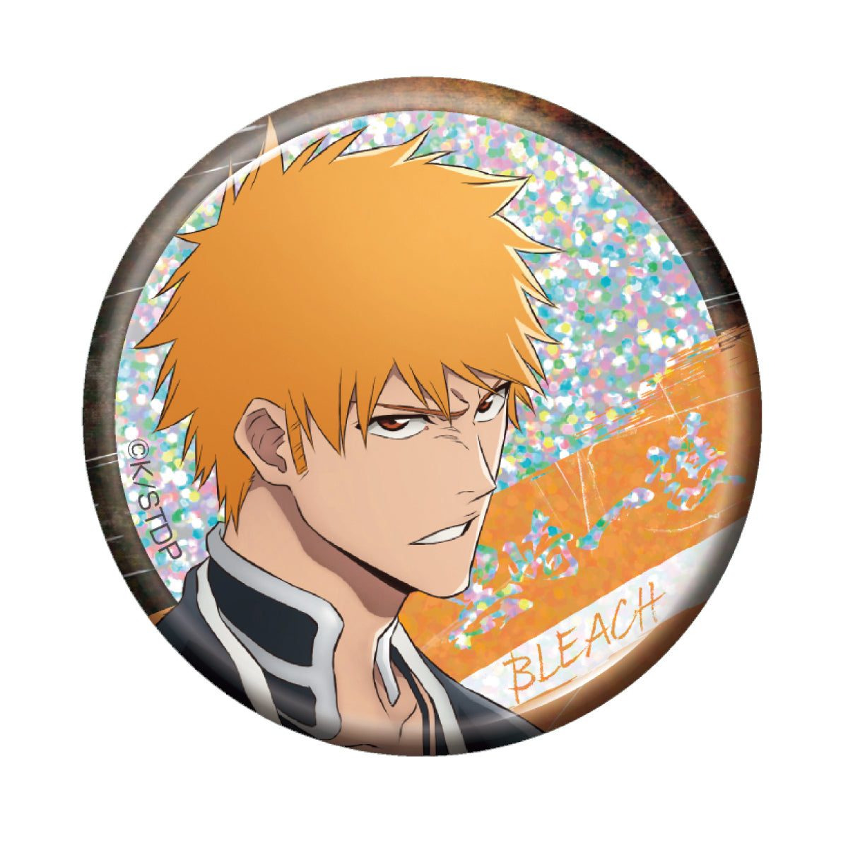【単品・BOX】BLEACH 千年血戦篇 トレーディング ホログラム缶バッジ 黒崎一護