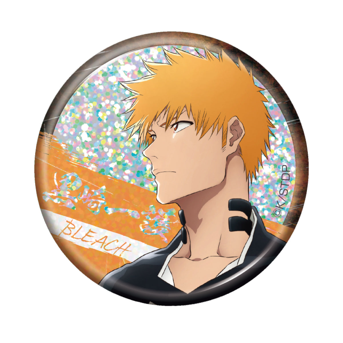 【単品・BOX】BLEACH 千年血戦篇 トレーディング ホログラム缶バッジ 黒崎一護