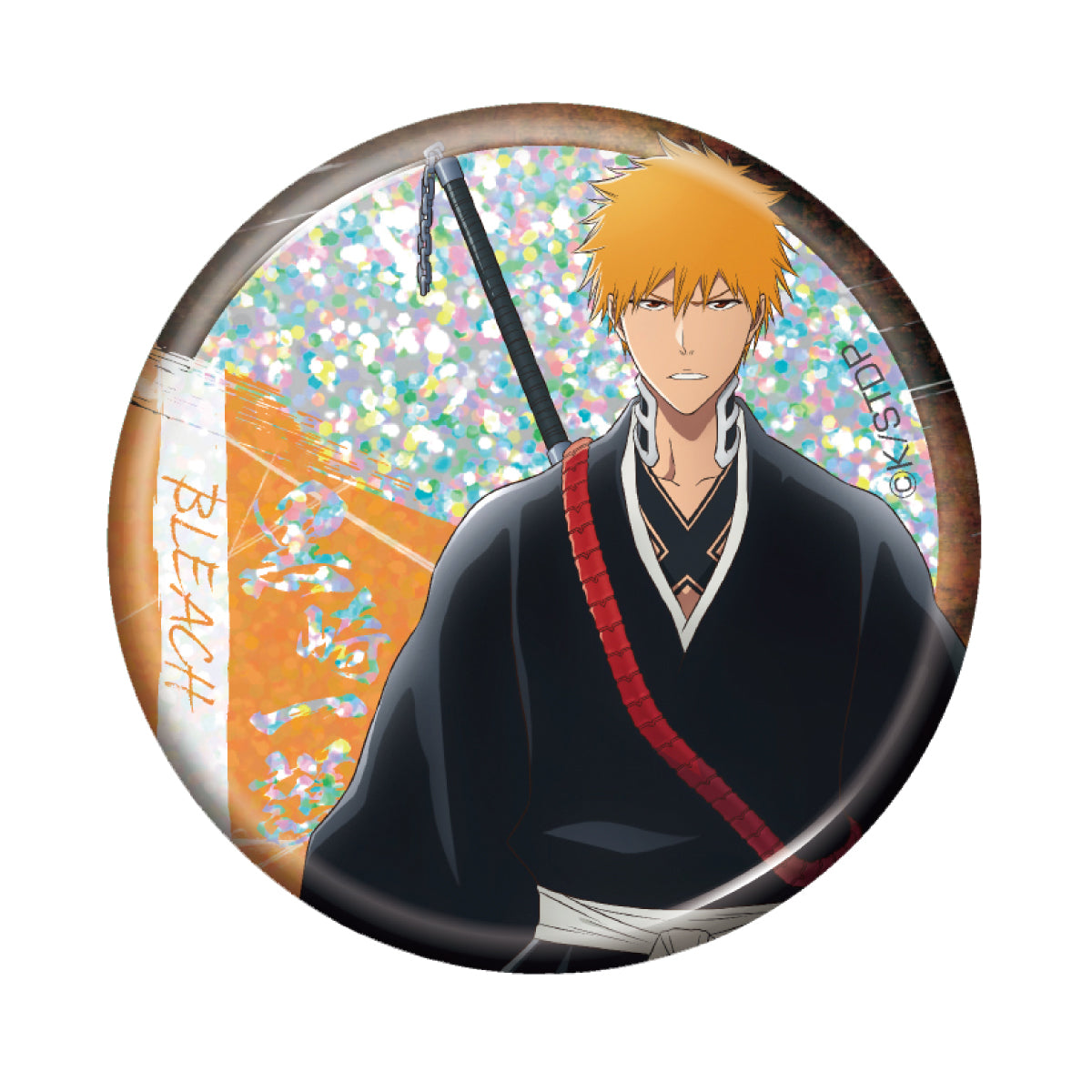 【単品・BOX】BLEACH 千年血戦篇 トレーディング ホログラム缶バッジ 黒崎一護