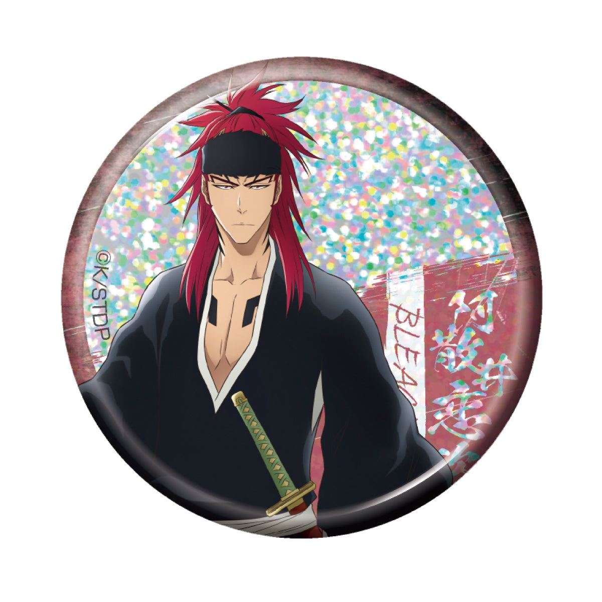 【単品・BOX】BLEACH 千年血戦篇 トレーディング ホログラム缶バッジ 阿散井恋次