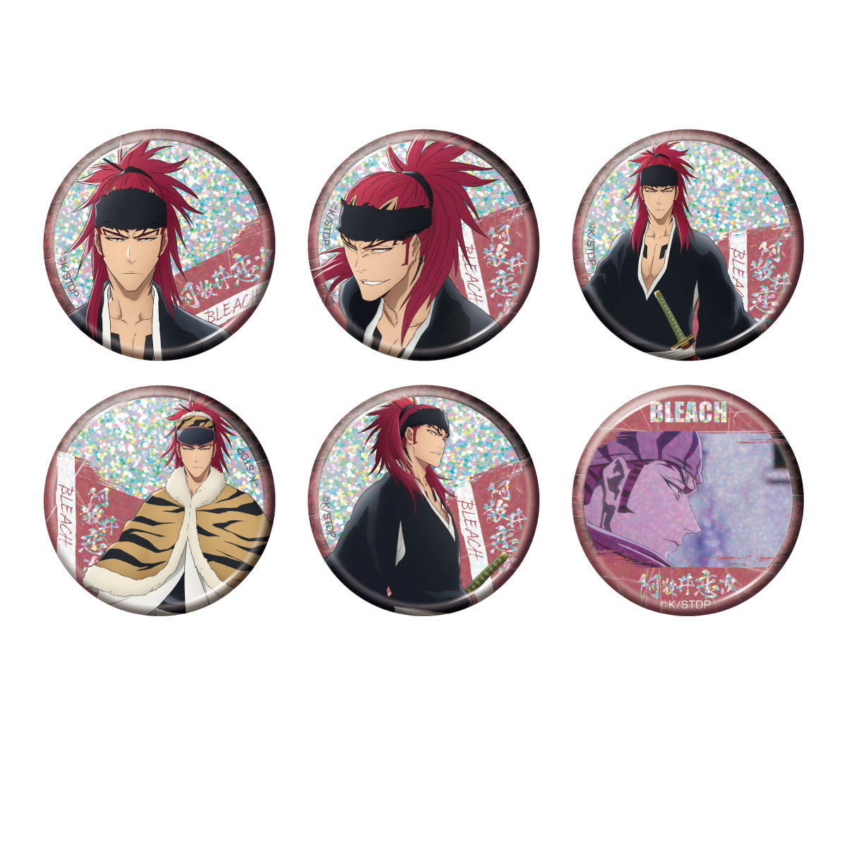 【単品・BOX】BLEACH 千年血戦篇 トレーディング ホログラム缶バッジ 阿散井恋次