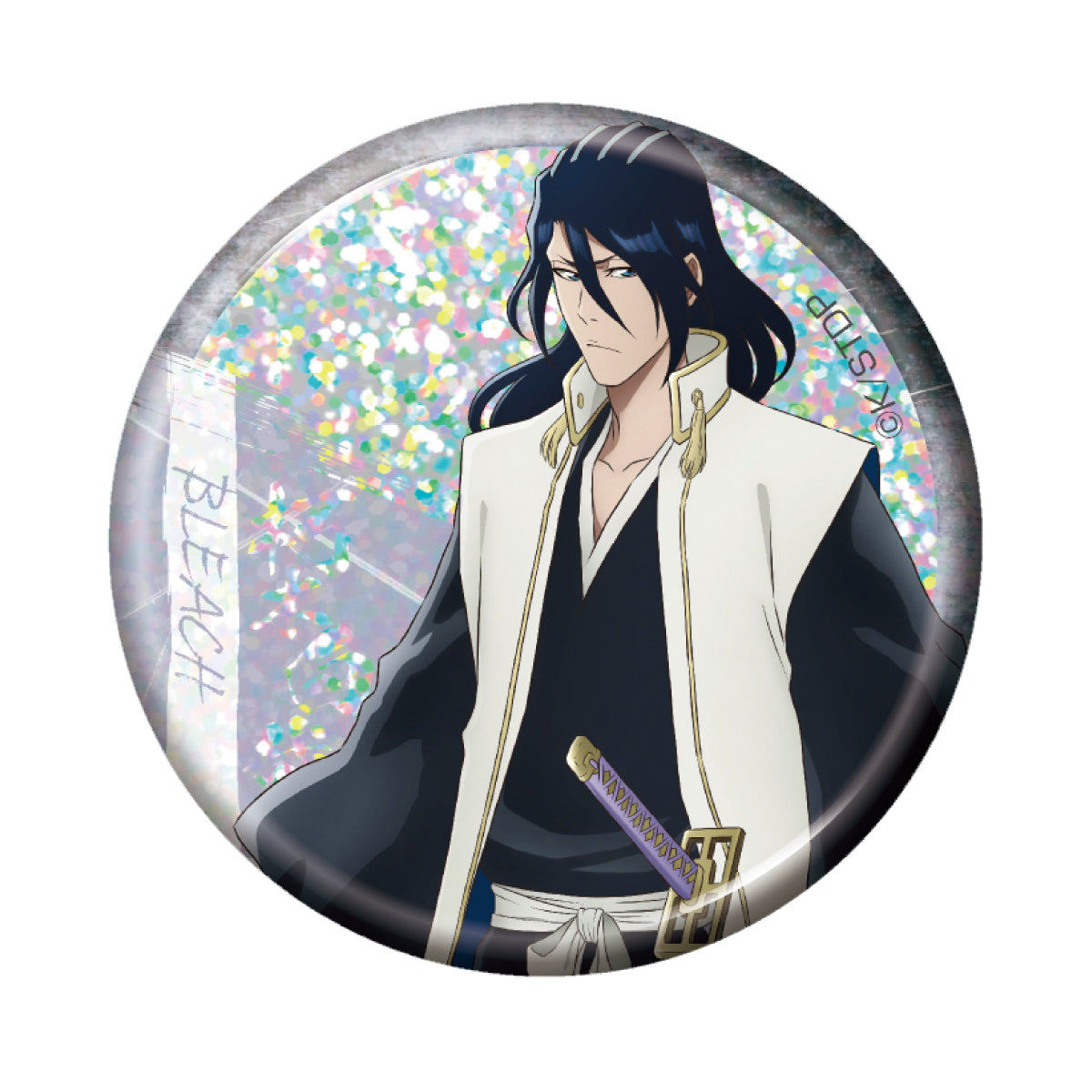 【単品・BOX】BLEACH 千年血戦篇 トレーディング ホログラム缶バッジ 朽木白哉
