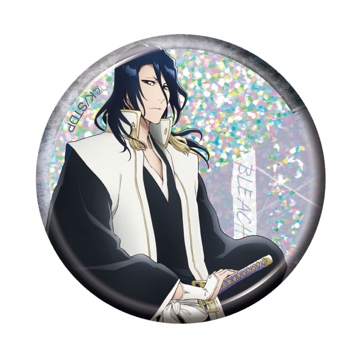 【単品・BOX】BLEACH 千年血戦篇 トレーディング ホログラム缶バッジ 朽木白哉