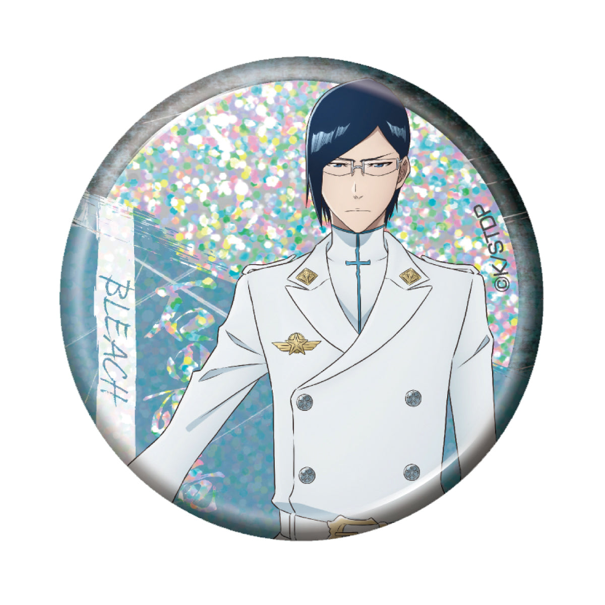 【単品・BOX】BLEACH 千年血戦篇 トレーディング ホログラム缶バッジ 石田雨竜