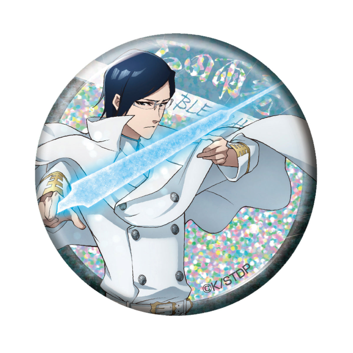 【単品・BOX】BLEACH 千年血戦篇 トレーディング ホログラム缶バッジ 石田雨竜