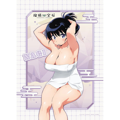 瑠璃の宝石 描き下ろしB2タペストリー （荒砥凪／温泉）Wスエード