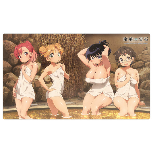 瑠璃の宝石 描き下ろしラバーマット（温泉）