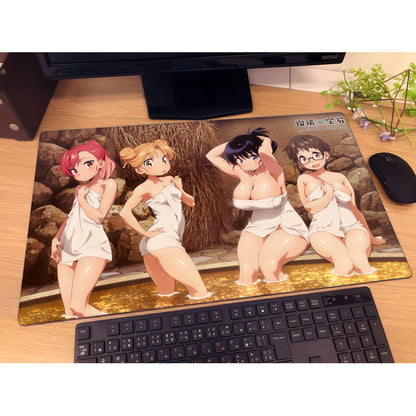 瑠璃の宝石 描き下ろしラバーマット（温泉）