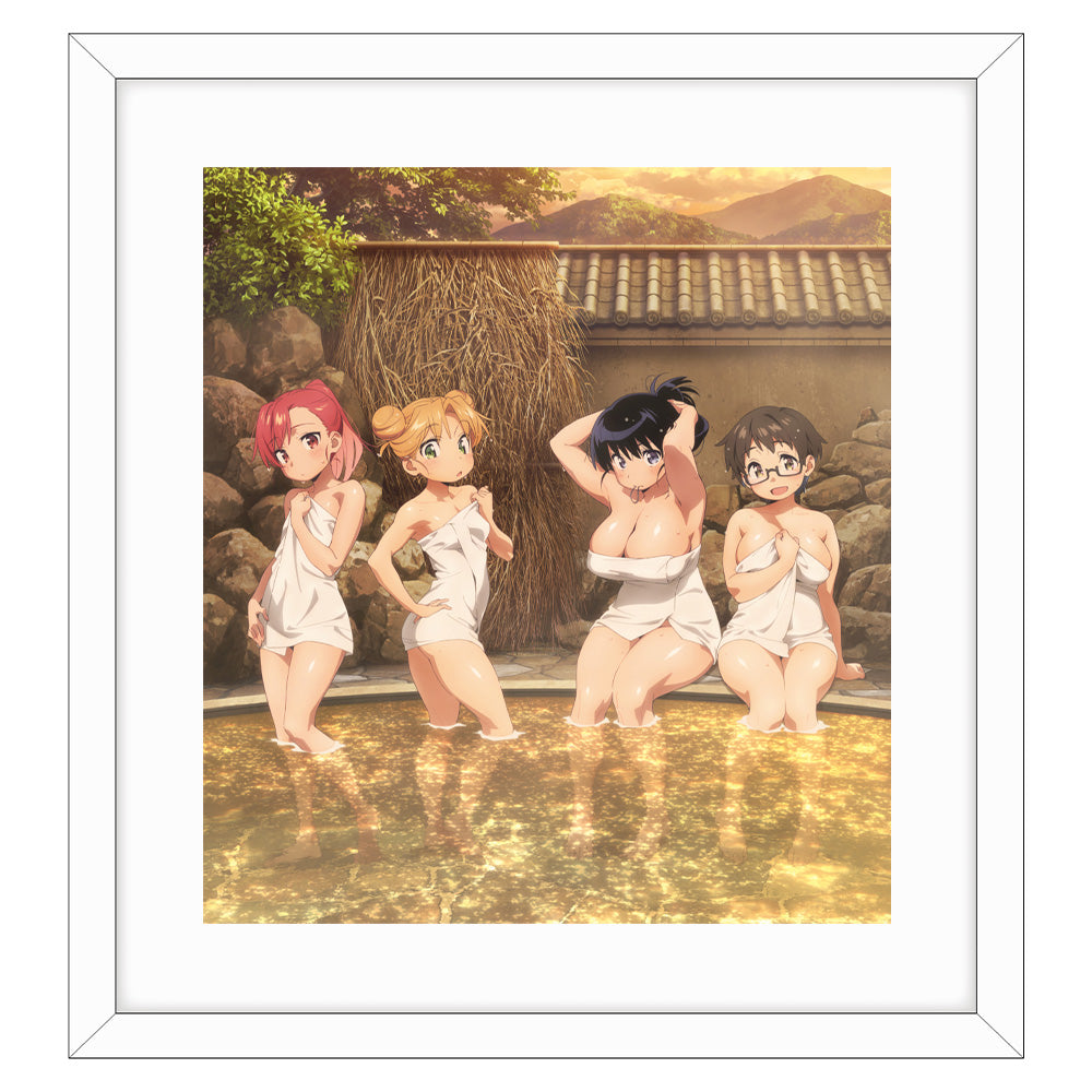 瑠璃の宝石 描き下ろし複製原画（温泉）