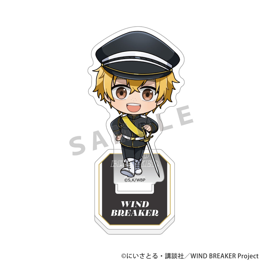WIND BREAKER 亞克力立牌（楡井秋彦／軍事風裝扮）