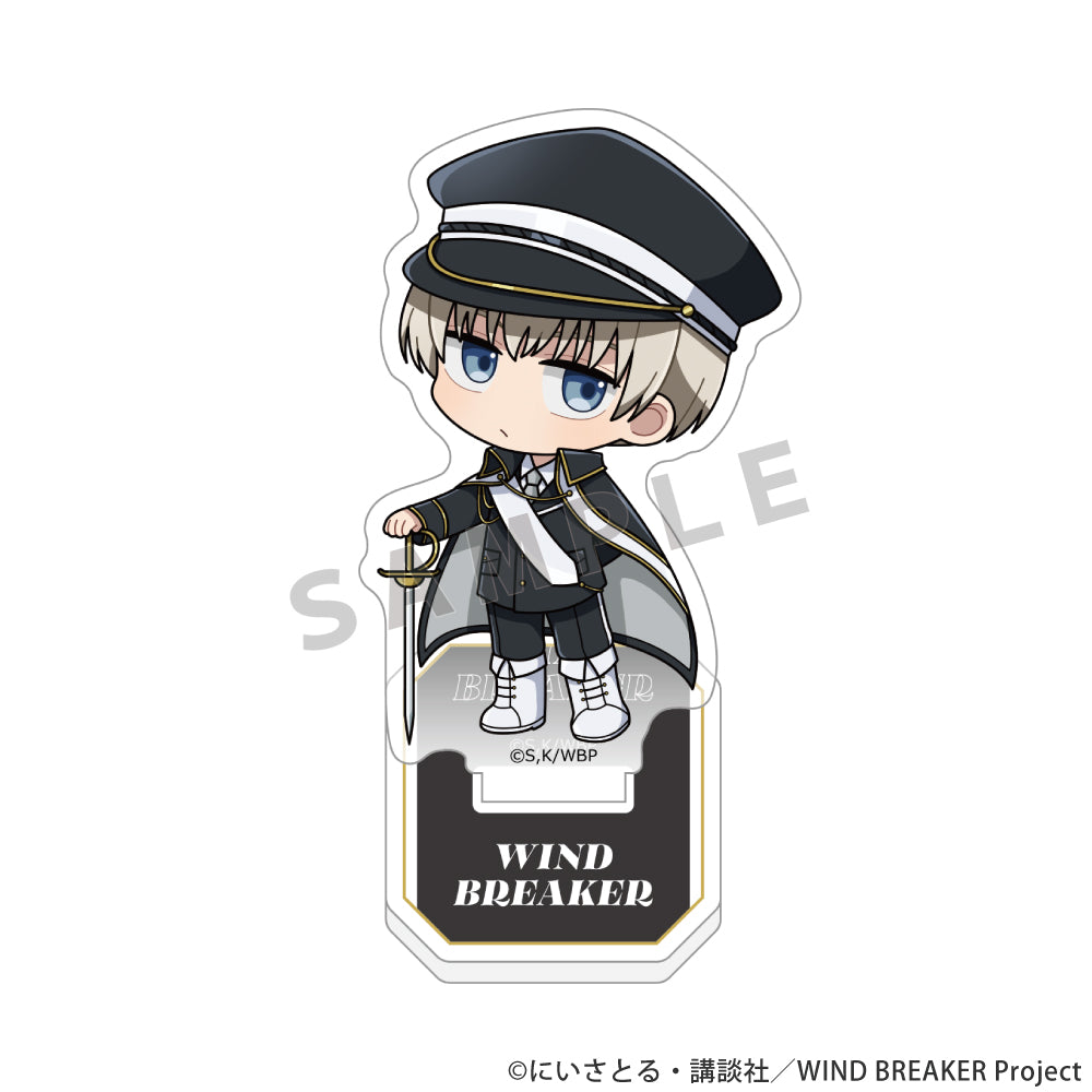 WIND BREAKER 壓克力立牌（梶 蓮／軍事風造型）
